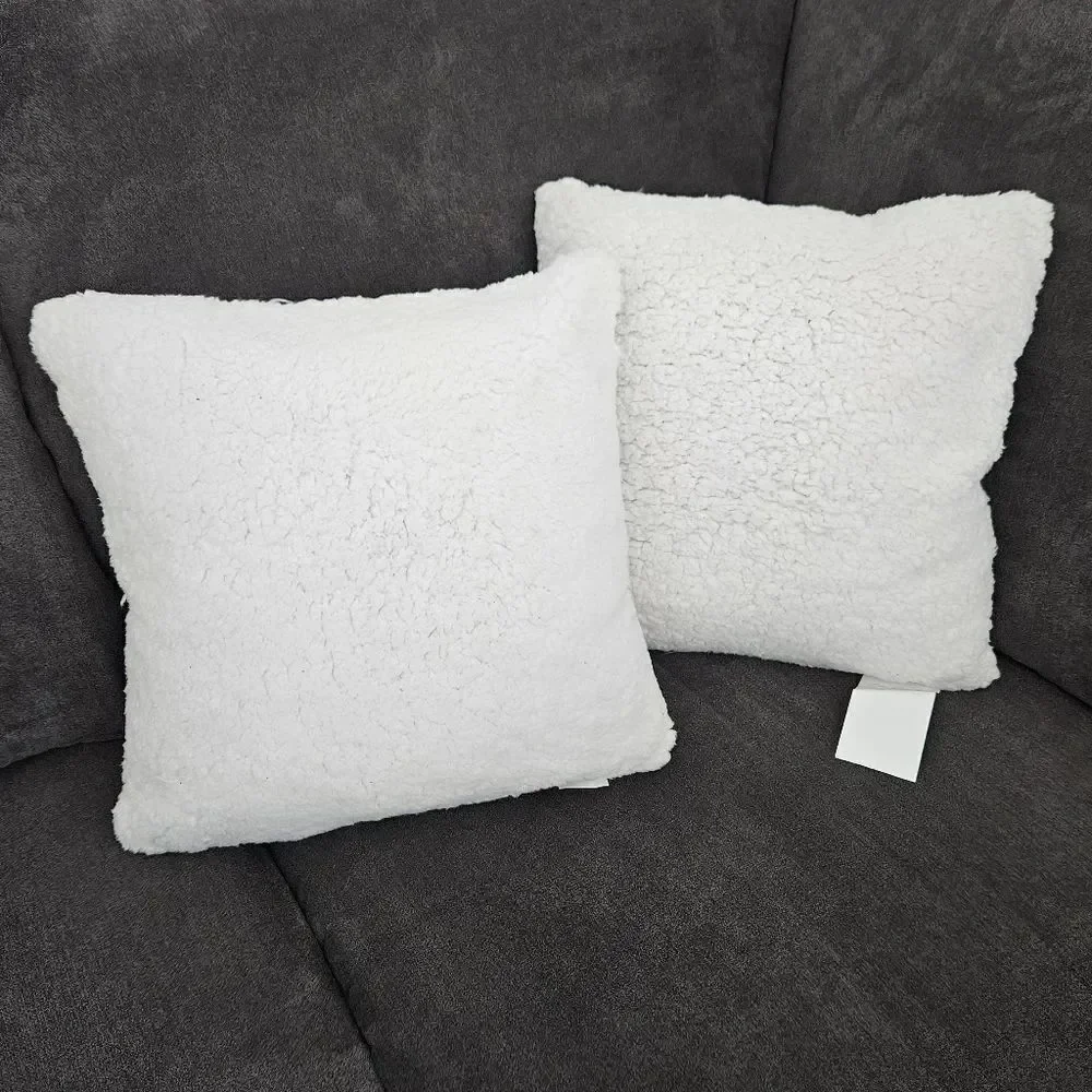 Cuddl Duds Winter Dog Print Throw Pillows Set Of 2
